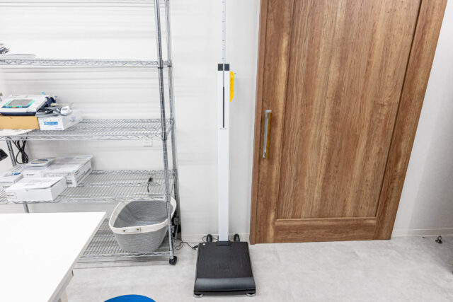 自動身長体重計